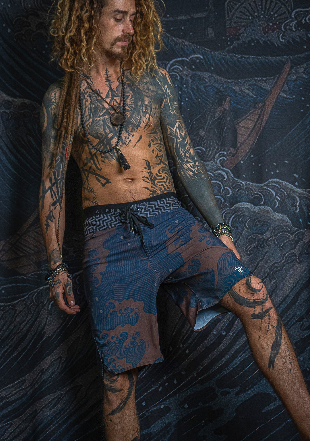 Boardshort Men / Fast Dry - TSUNAMI